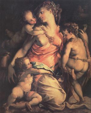 Francesco Salviati Charity (nn03) oil painting image